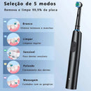 Escova Dental Elétrica Rotativa - DeepClean™